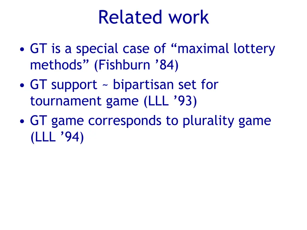 related work