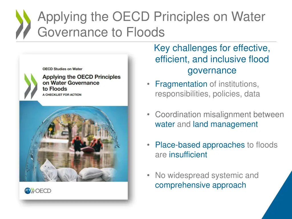 applying the oecd principles on water governance