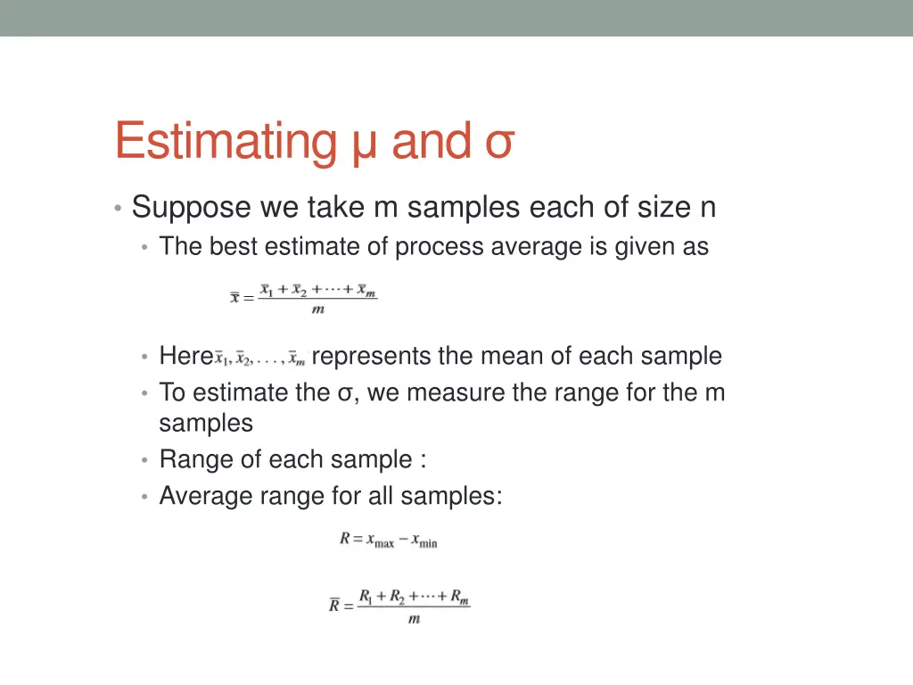 estimating and