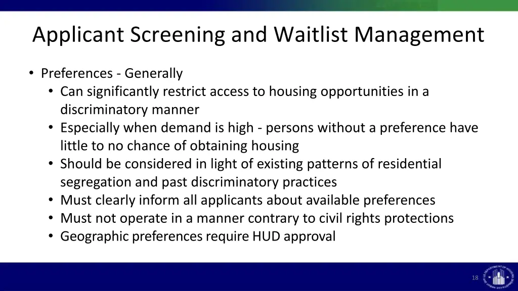 applicant screening and waitlist management 2