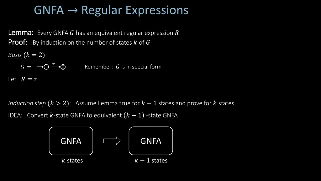 gnfa regular expressions