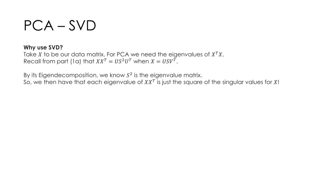 pca svd