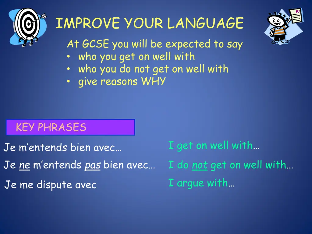 improve your language at gcse you will