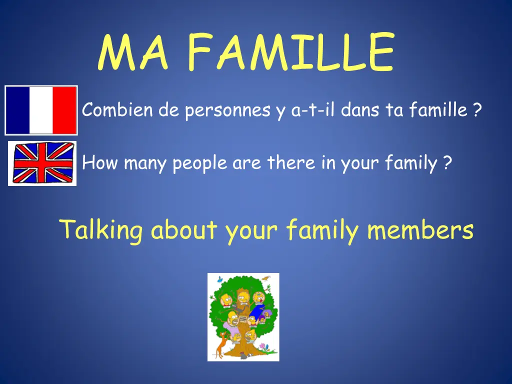 ma famille