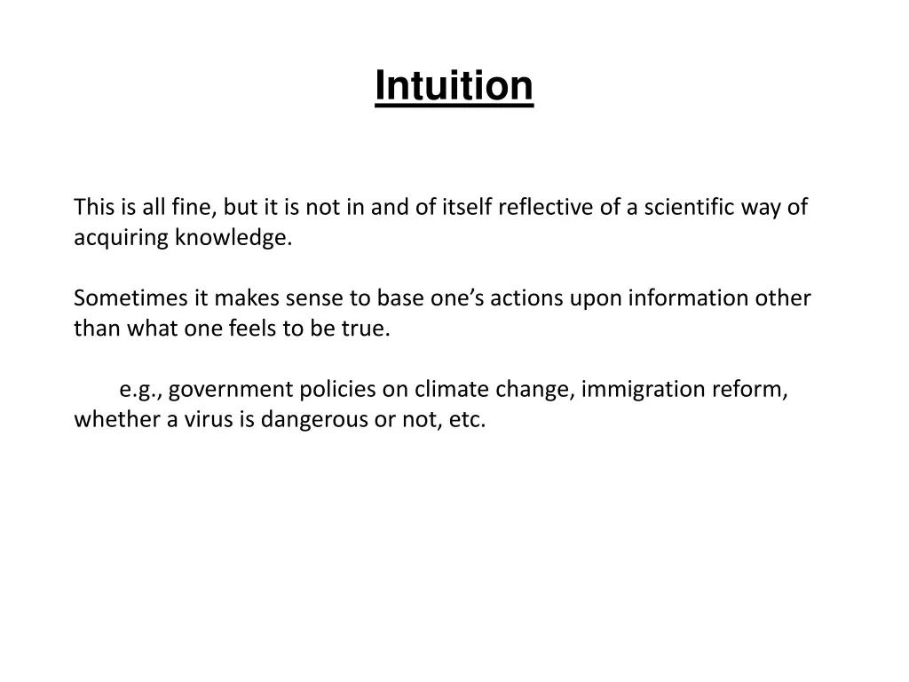 intuition 2