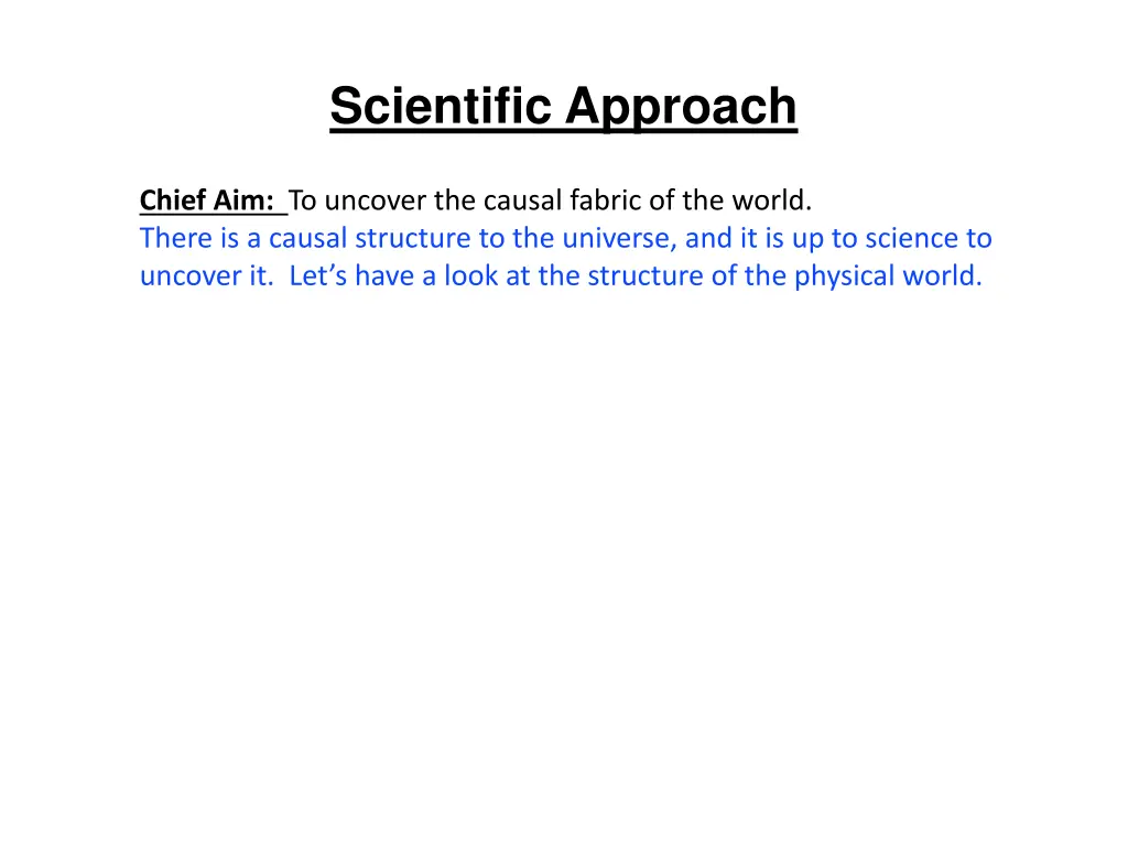 scientific approach 1