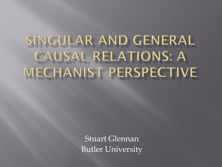 stuart glennan butler university