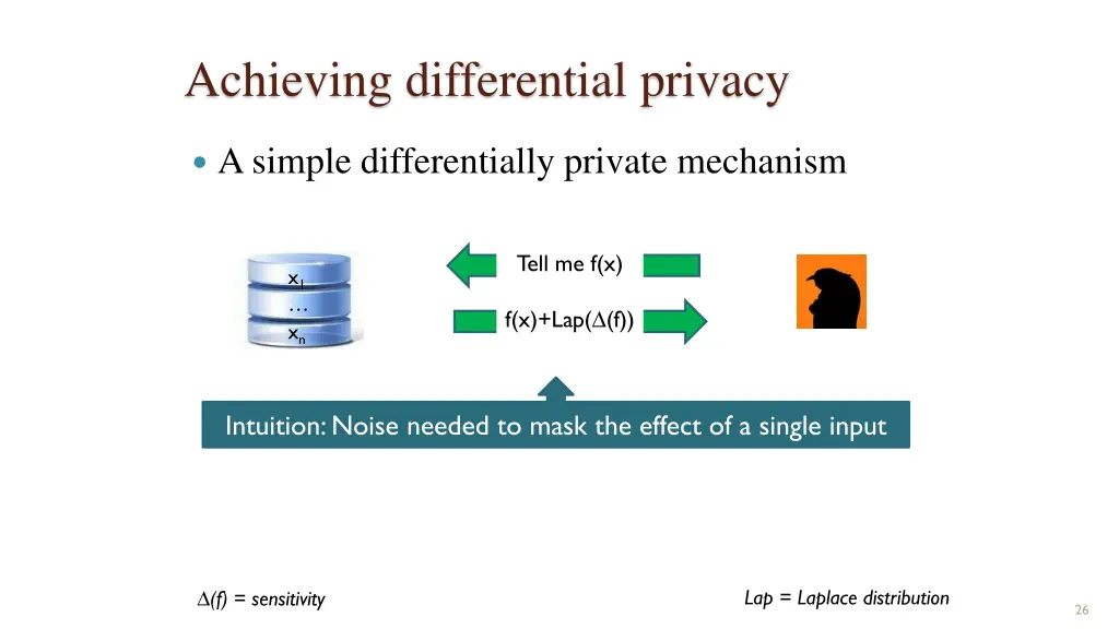 achieving differential privacy 3