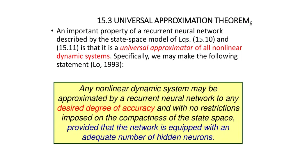 15 3 15 3 universal approximation theorem