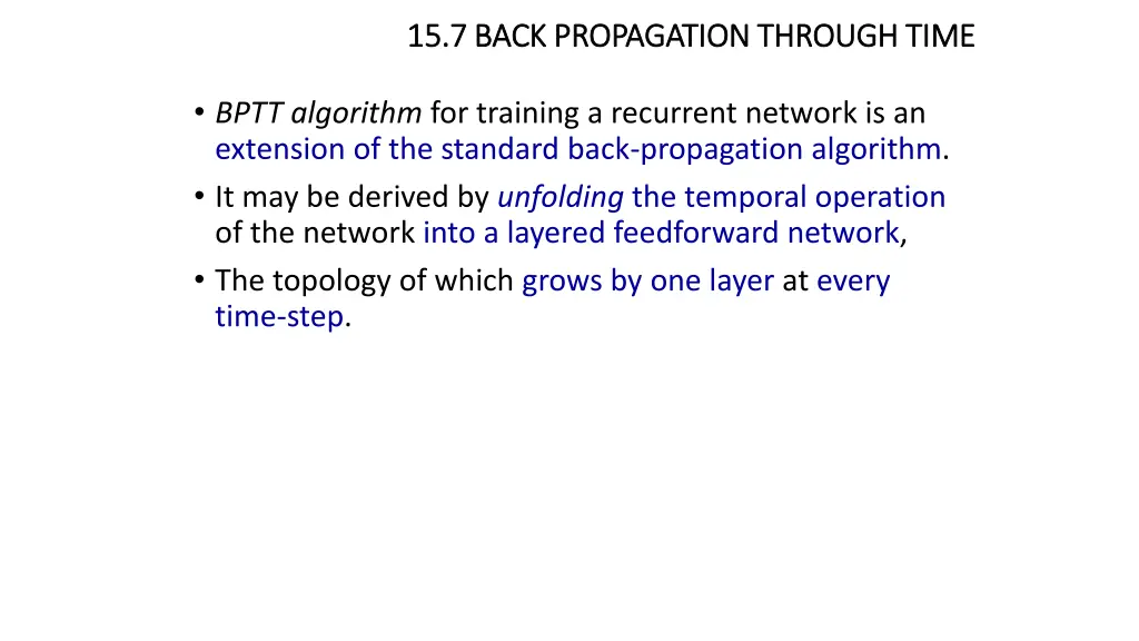 15 7 15 7 back propagation through time back