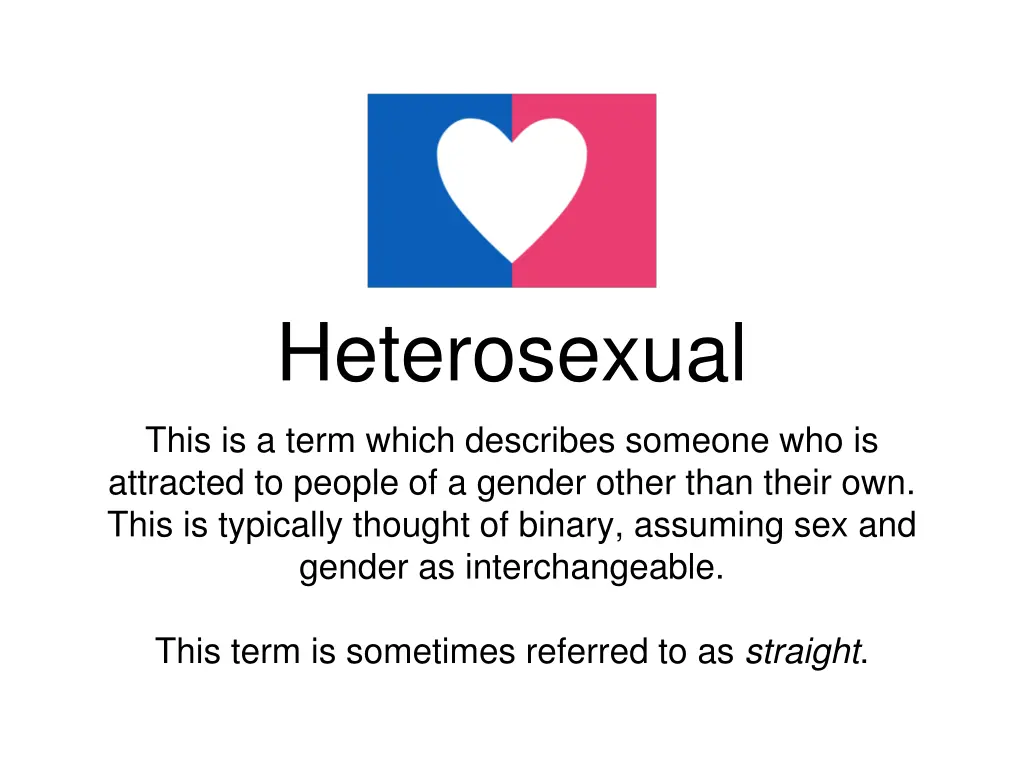 heterosexual