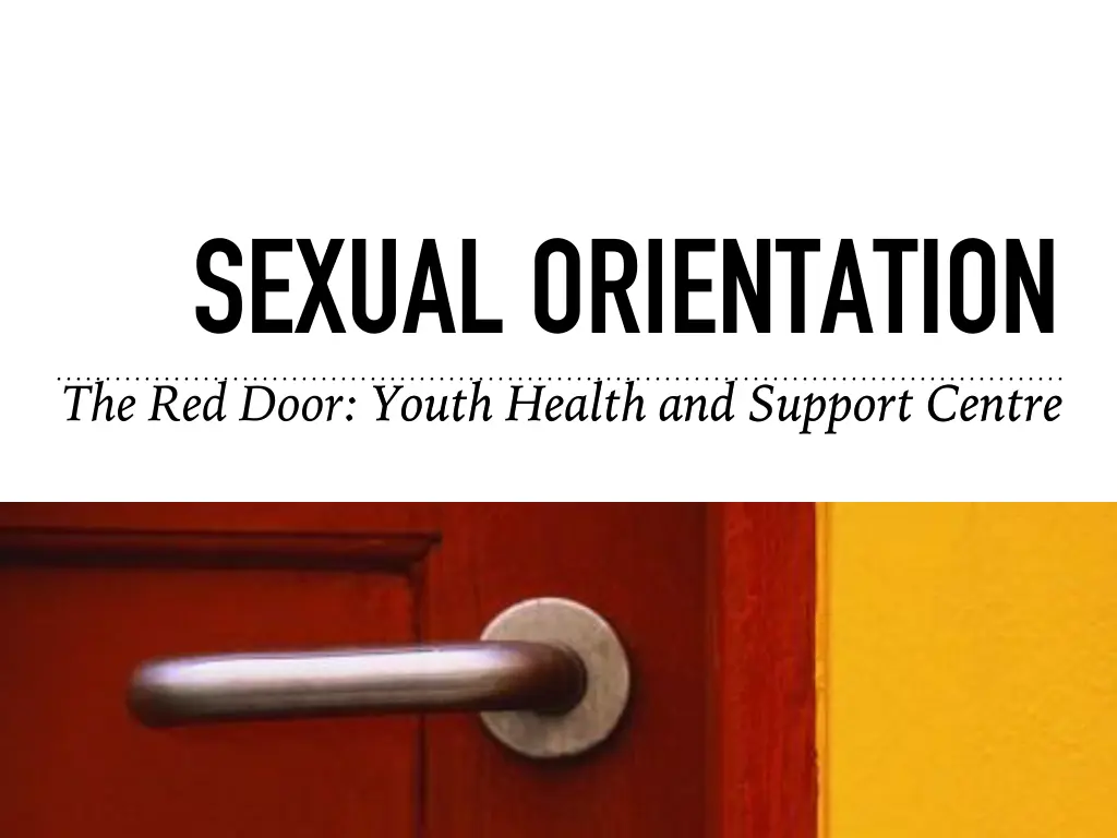 sexual orientation