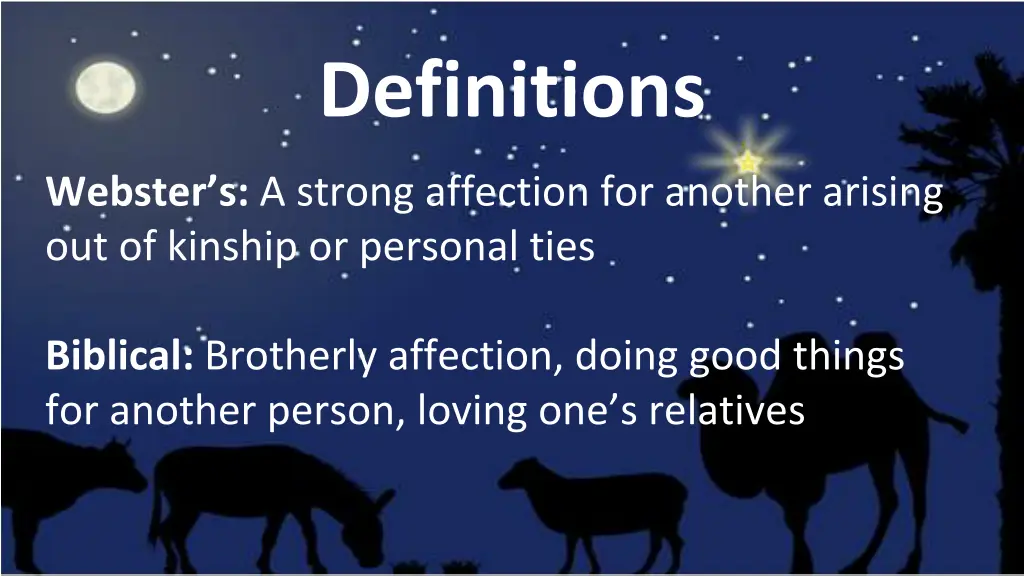 definitions