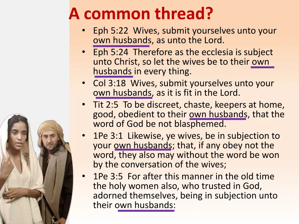 a common thread