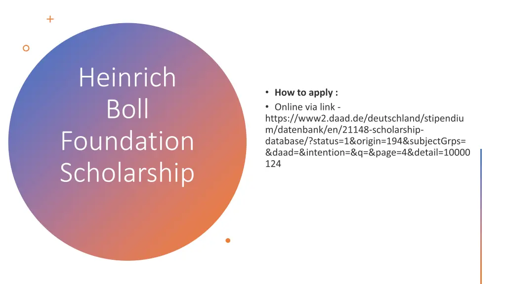 heinrich boll foundation scholarship 2