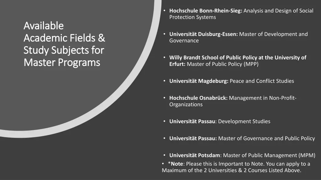 hochschule bonn rhein sieg analysis and design