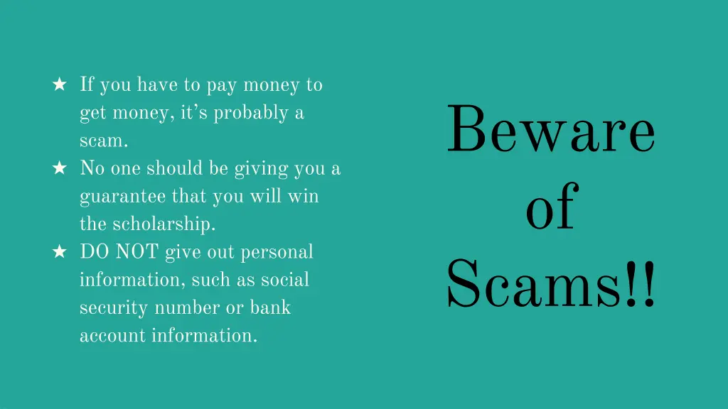 if you have to pay money to get money