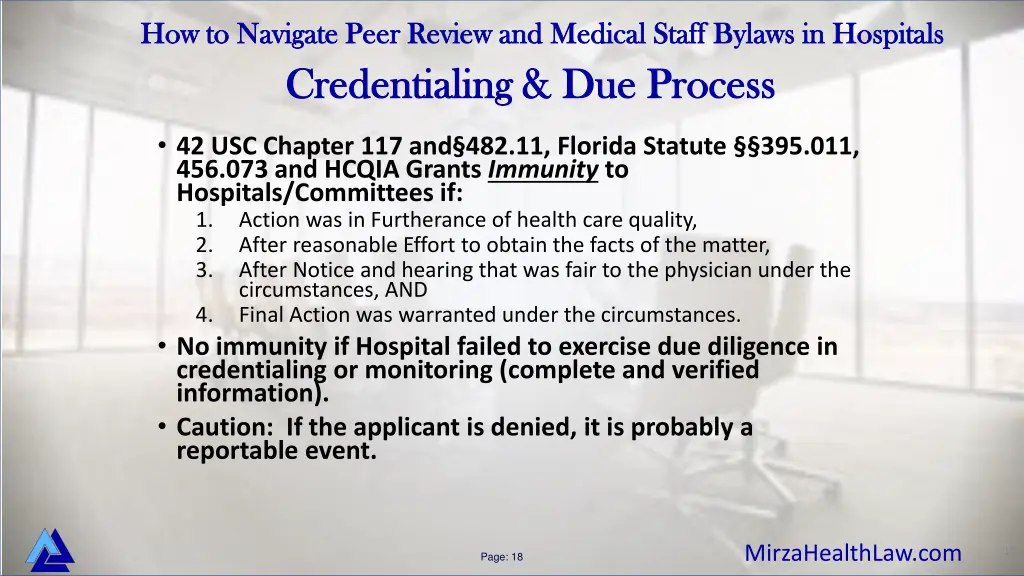 how to navigate peer review and medical staff 14