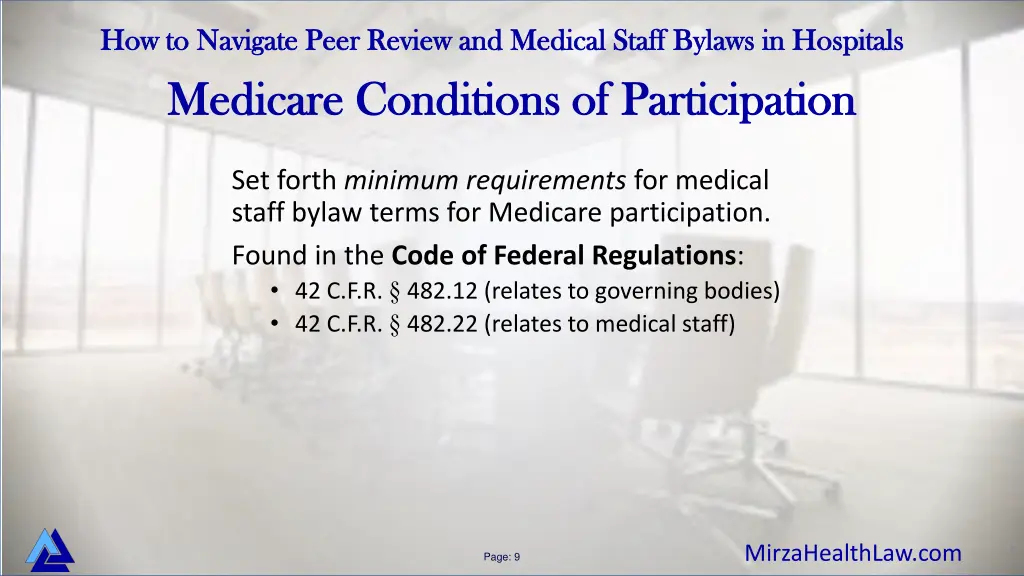 how to navigate peer review and medical staff 5
