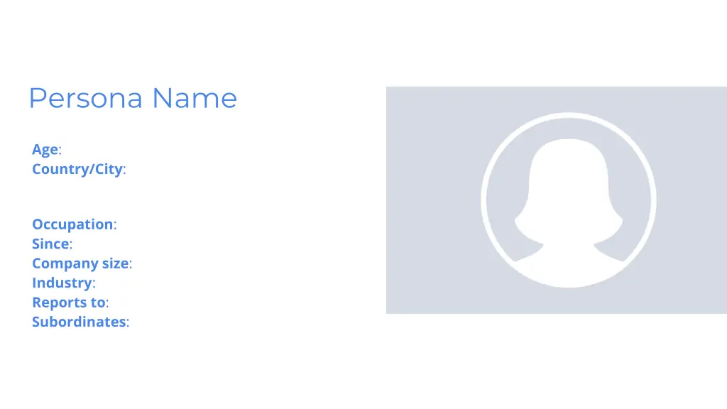 persona name