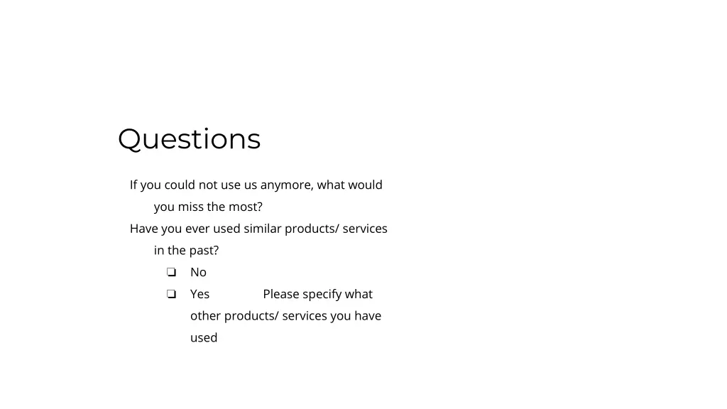 questions 1