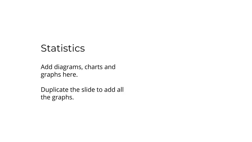 statistics