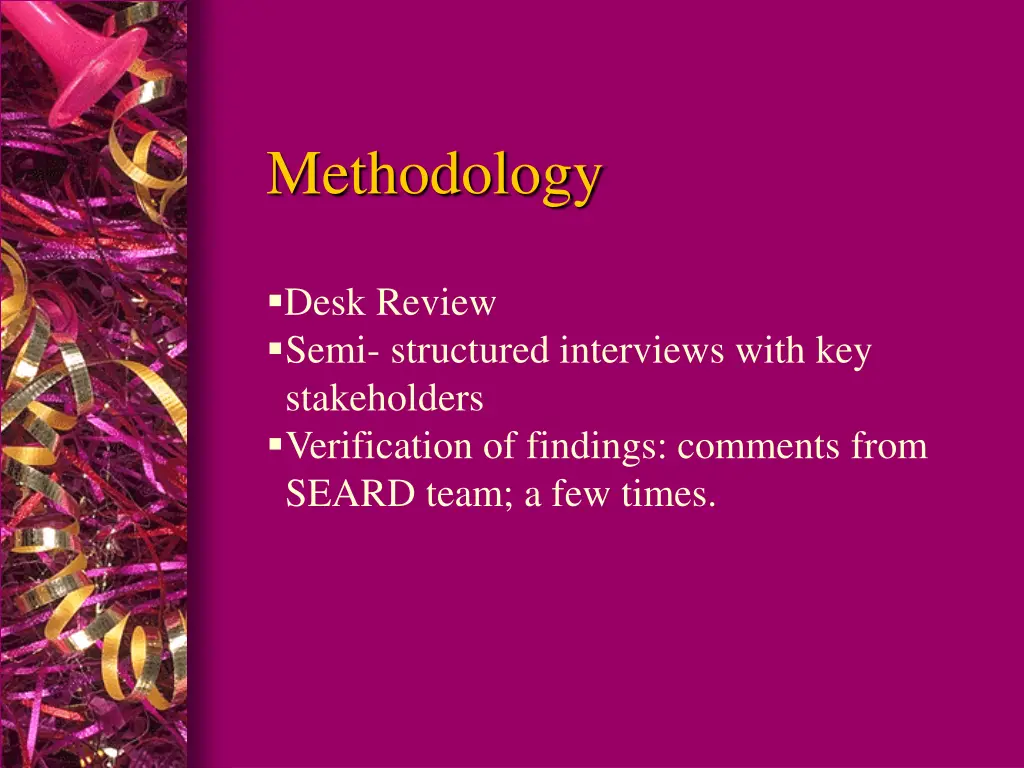 methodology