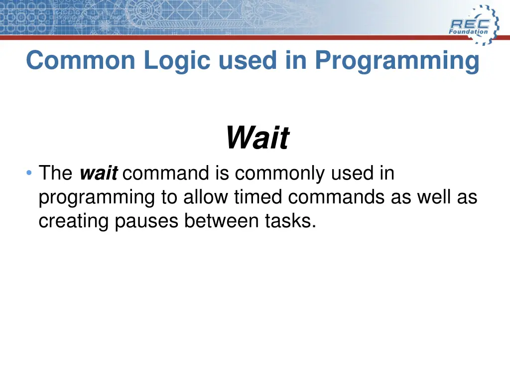 common logic used in programming 5