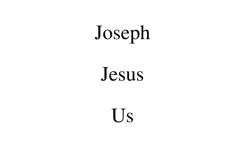 joseph 1