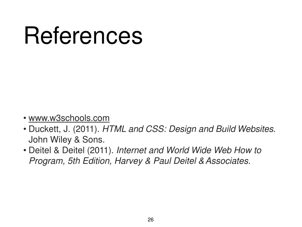 references
