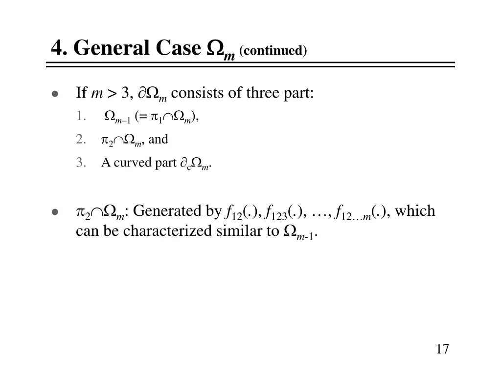 4 general case m continued