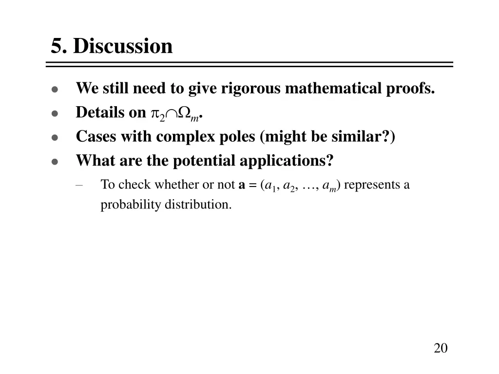 5 discussion