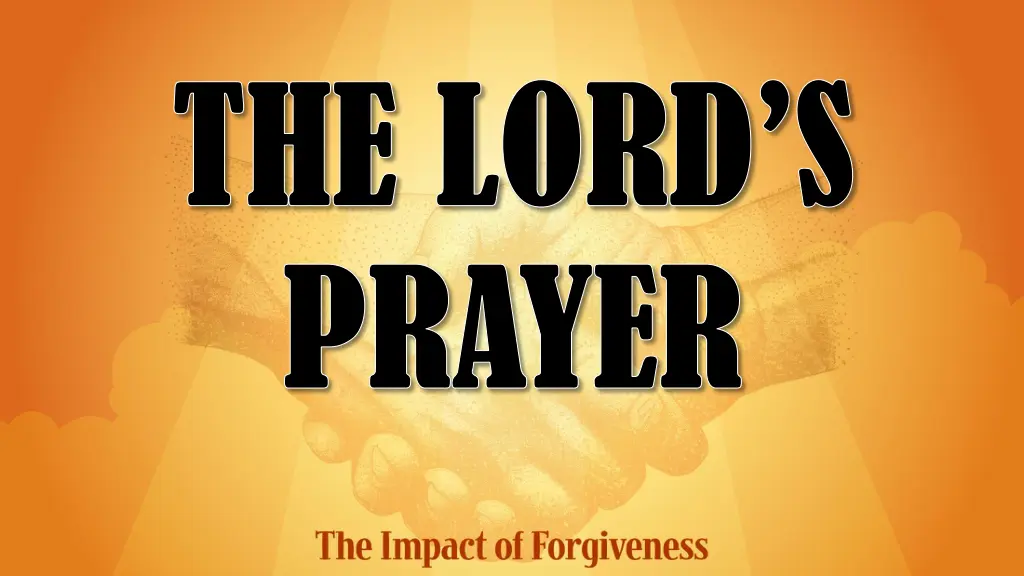 the lord s the lord s prayer prayer