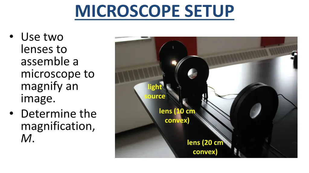microscope setup