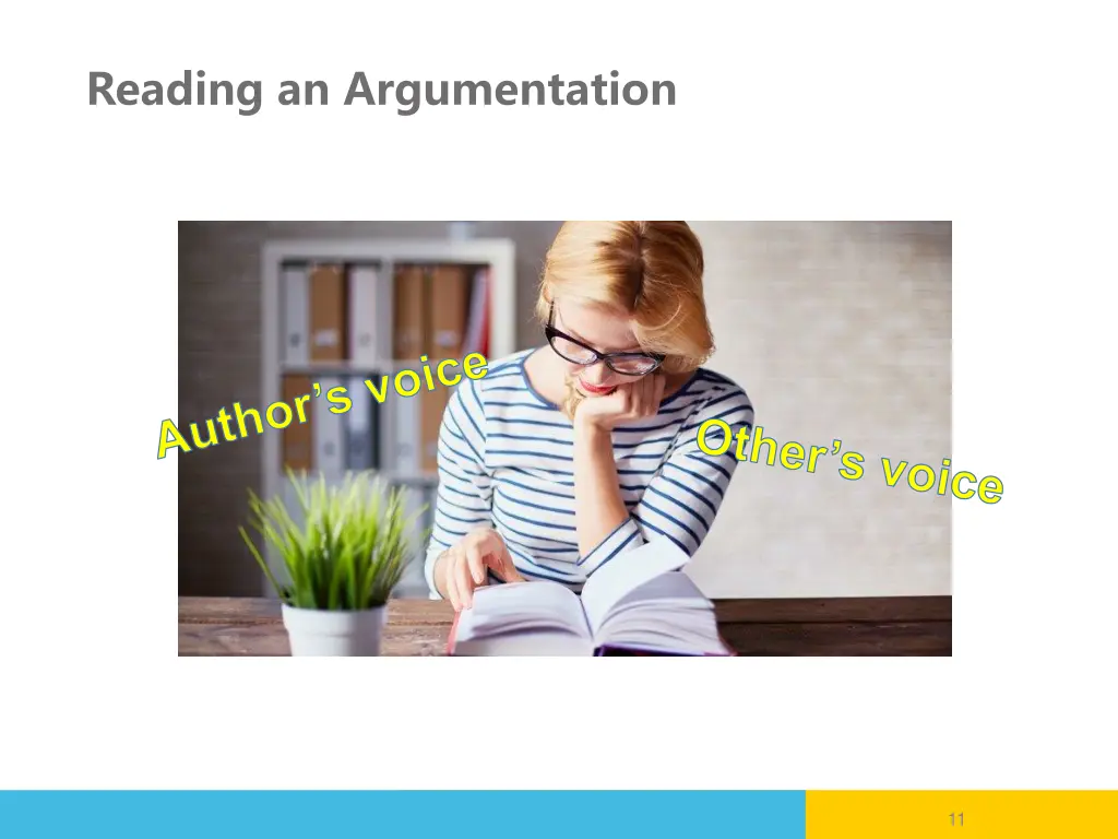 reading an argumentation