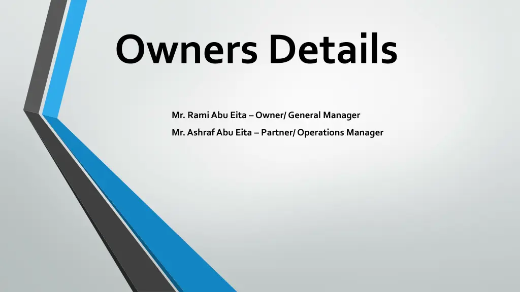 owners details
