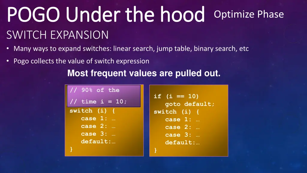 pogo under the hood pogo under the hood optimize 12
