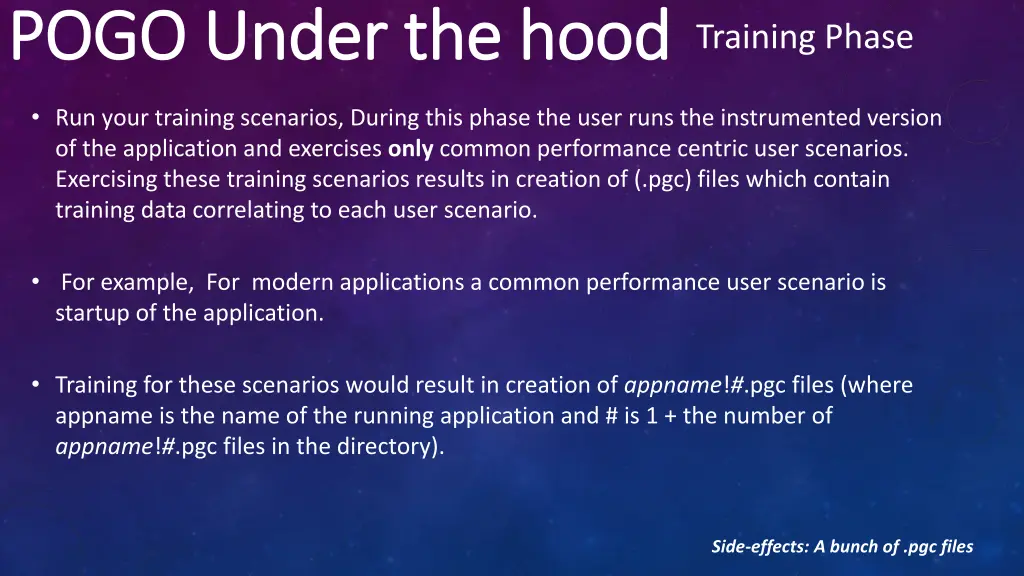 pogo under the hood pogo under the hood training