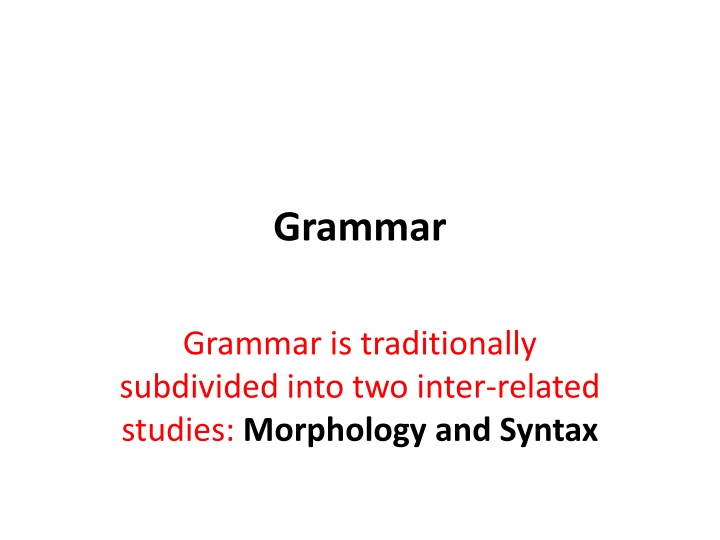 grammar