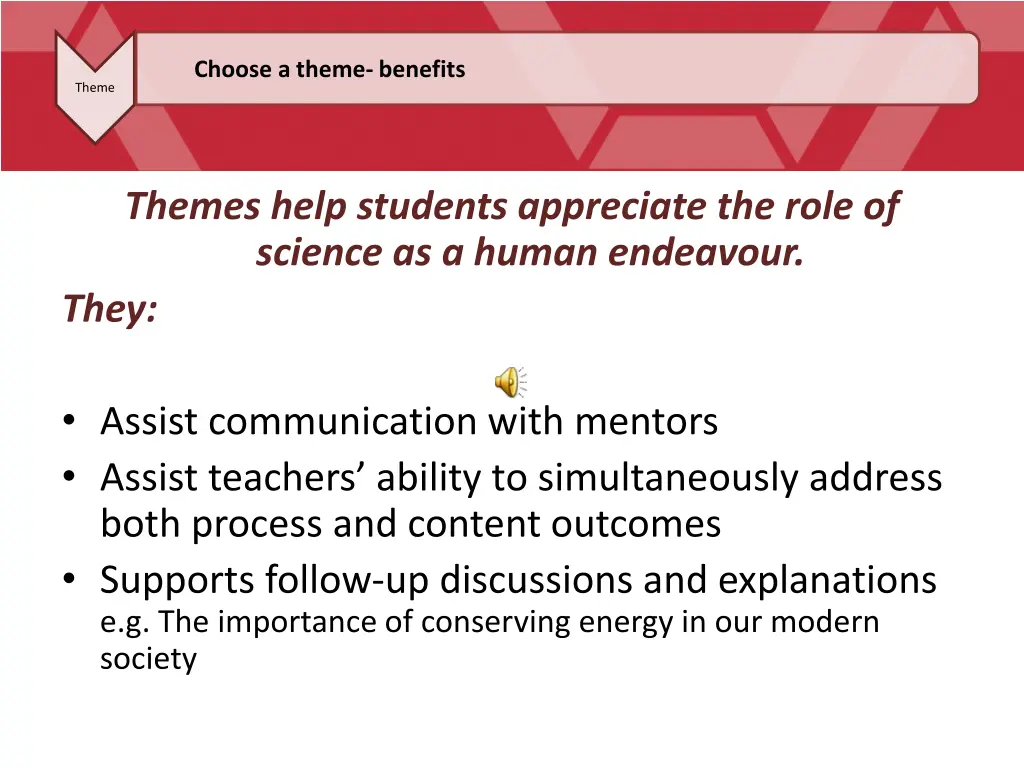 choose a theme benefits