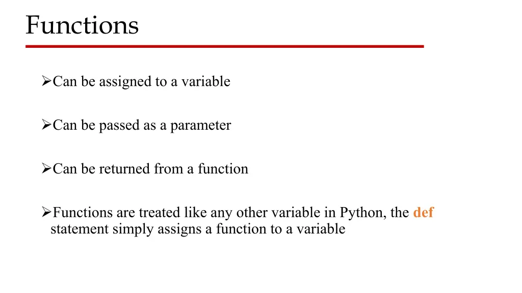functions 1