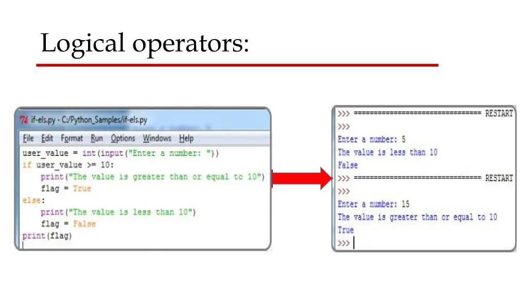 logical operators 2
