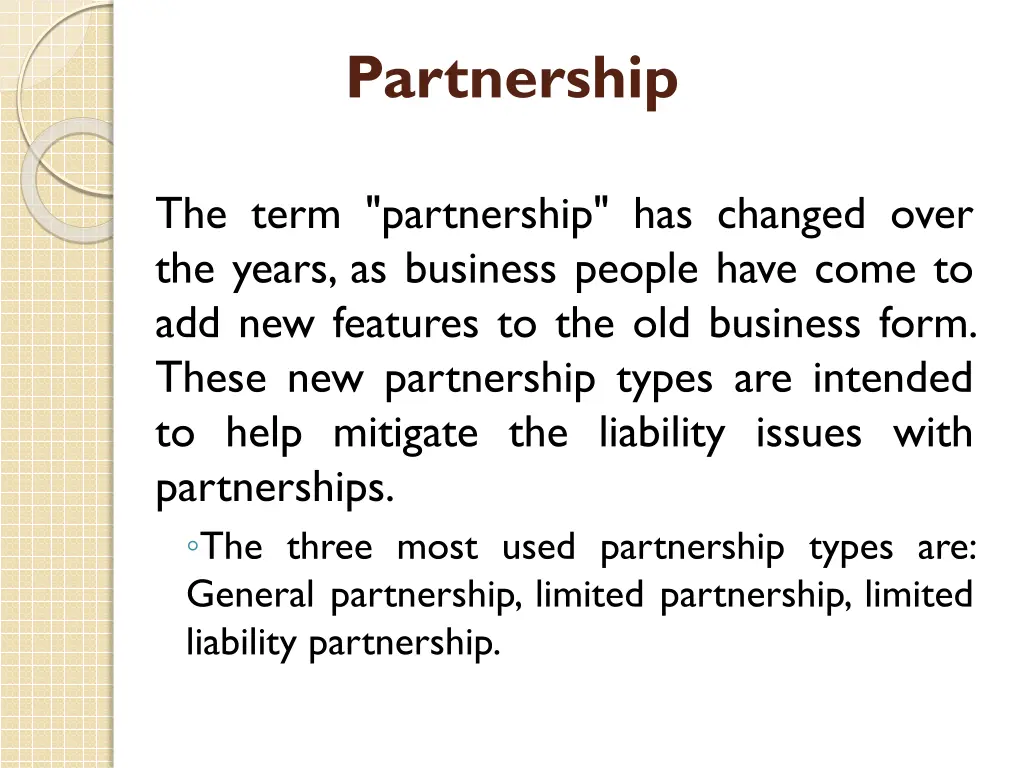 partnership