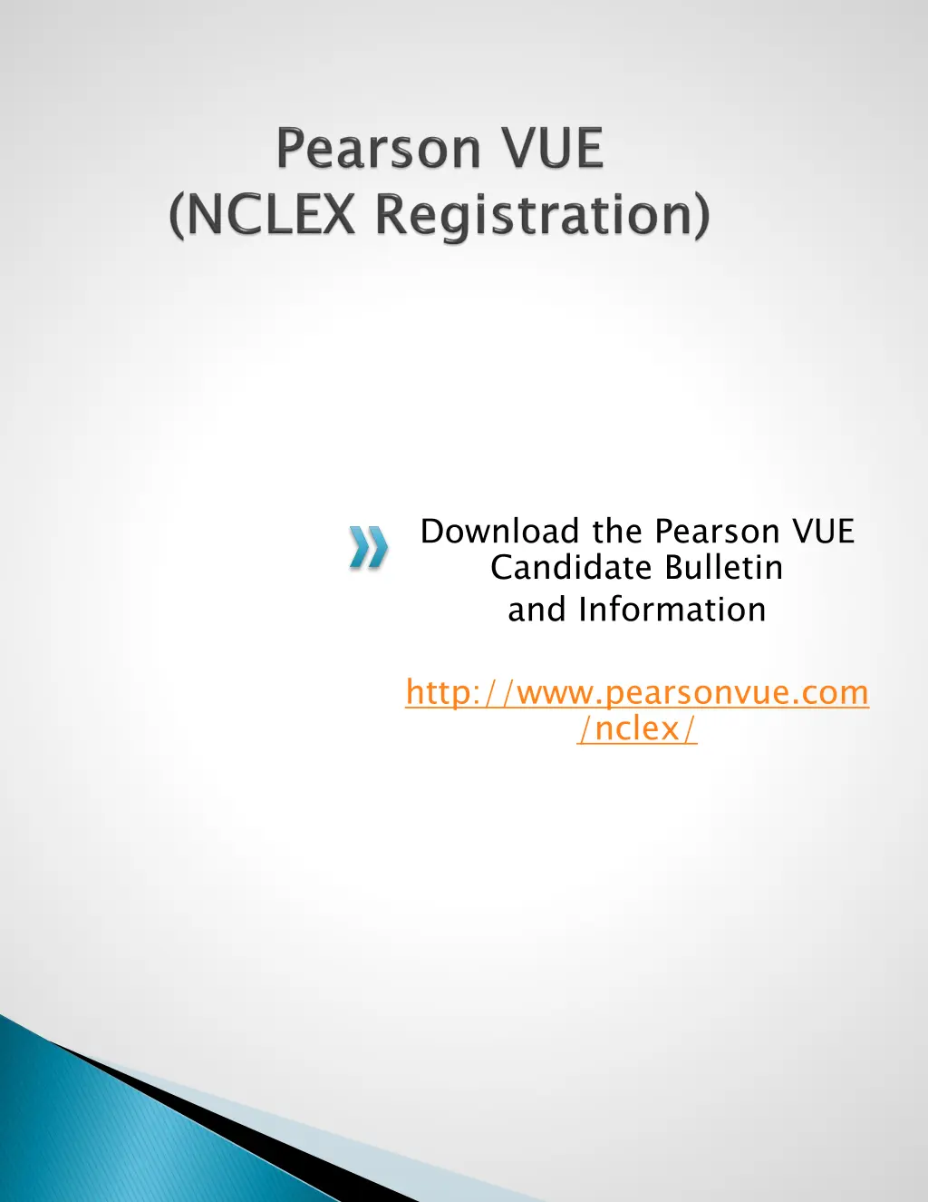 download the pearson vue candidate bulletin