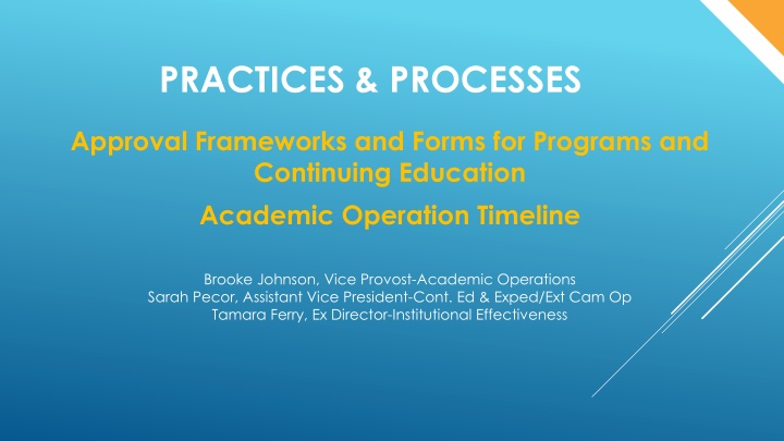 practices processes