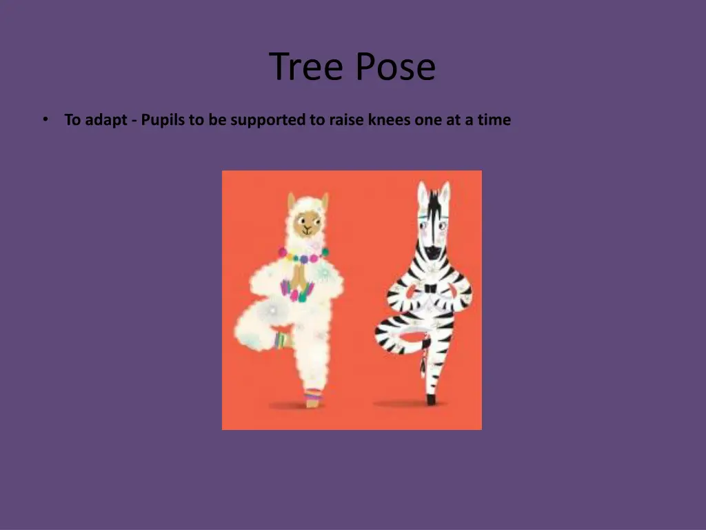 tree pose