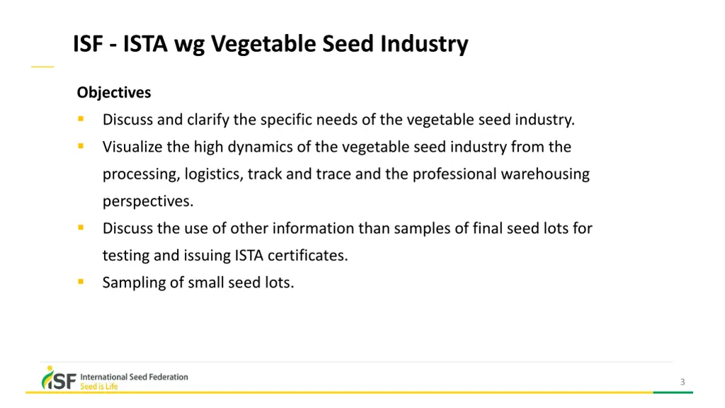 isf ista wg vegetable seed industry 2