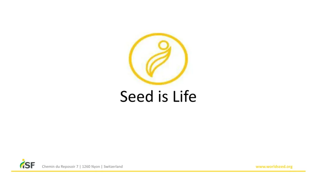 seed is life