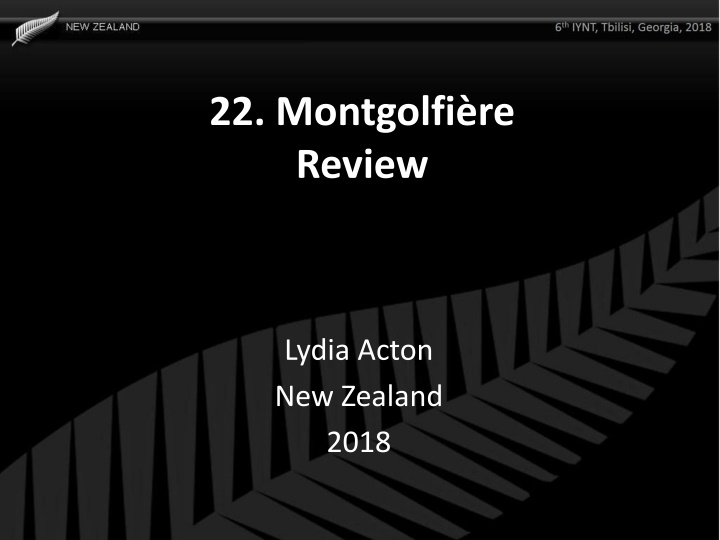 22 montgolfi re review