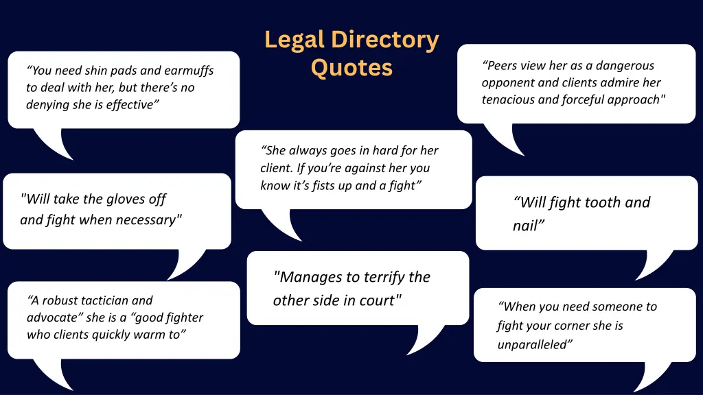 legal directory quotes